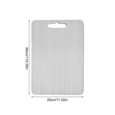 Titanium Coating Cutting Board Double-Sided Kitchen Tool Camping Size S / M / L