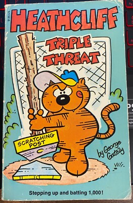 Heathcliff Triple Threat by George Gately (1988, Mass Market)