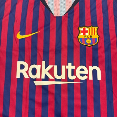 Nike 2018 FC Barcelona Vapor Match Home Authentic Soccer Jersey