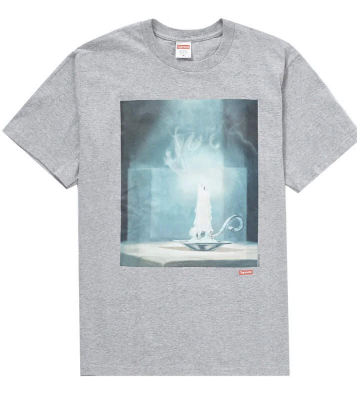 Supreme Candle Smoke F**k Tee gris XL SS21 100 % authentique