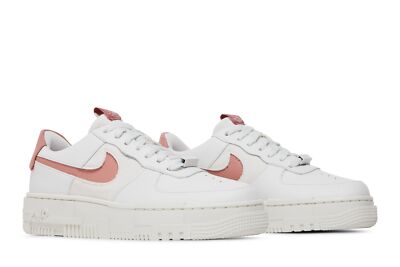 Nike Wmns Air Force 1 Pixel White Rust Pink CK6649-103