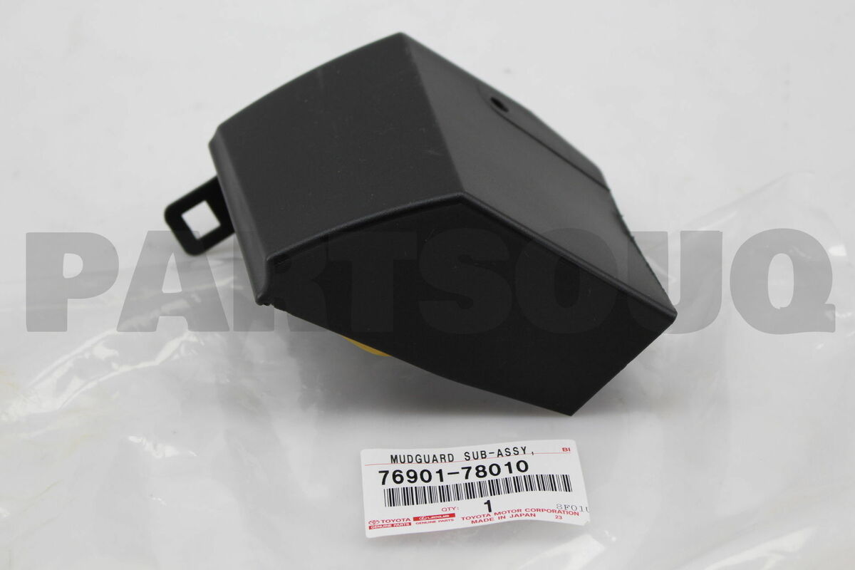 7690178010 Genuine Toyota MUDGUARD SUB-ASSY, SIDE, RH 76901 7690178010 Genuine Toyota MUDGUARD SUB-ASSY, SIDE, RH 76901