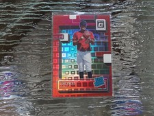 2022 Panini Donruss Optic Rated Red Pandora Prizm /99 Luis Frias #63 Rookie RC