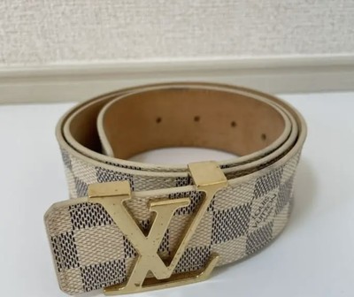 Saint Tulle Damier Azur LV Gold Buckle 