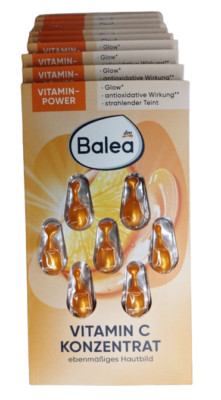 Balea Vitamin C Concentrate Vitamin Power for Skin 10 Pack