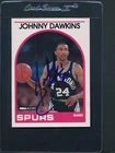 1989/90 Hoops #78 Johnny Dawkins Spurs Signed Auto *D8655