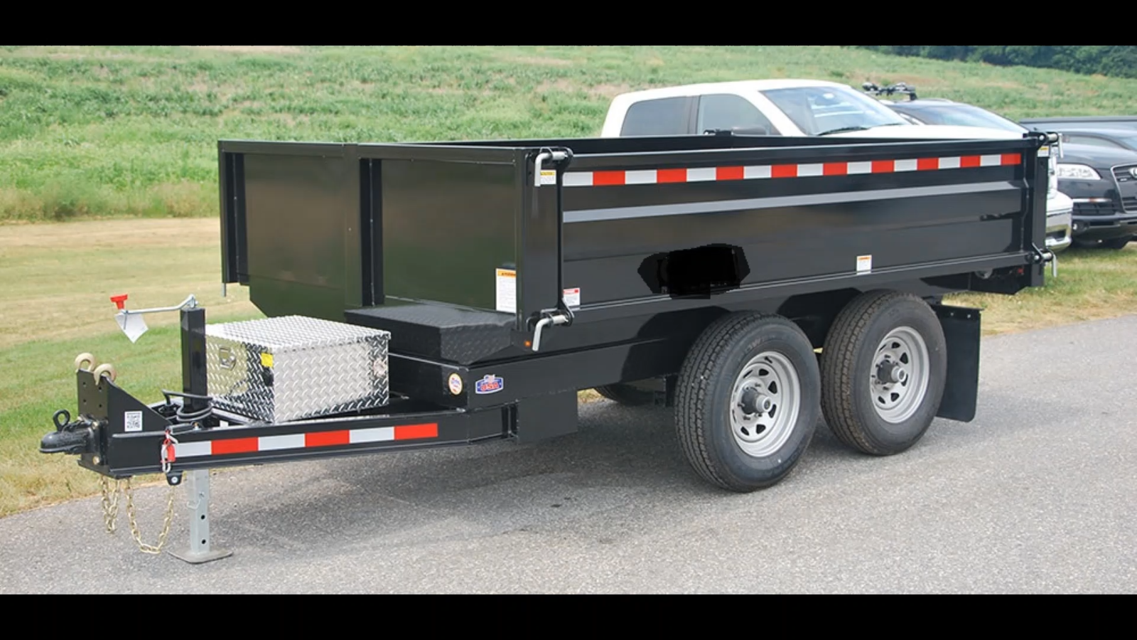 Dump Trailer Construction Plans DIY Bumper Pull 45 Degree Tipping Angle