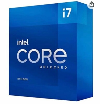 CPU Intel Core i7-11700K CPU LGA1200 Intel Core i7 11700K 3.6GHz Octa Core LGA1200 CPU - Grade C | eBay UK