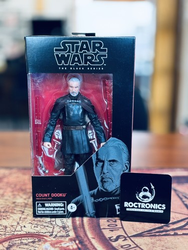 Hasbro Star Wars The Black Series Count Dooku Toy 6” Action Figure NEW SEALED
