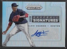 2015 Panini Prizm Baseball Signature Auto Prizms #19 Alexi Ogando