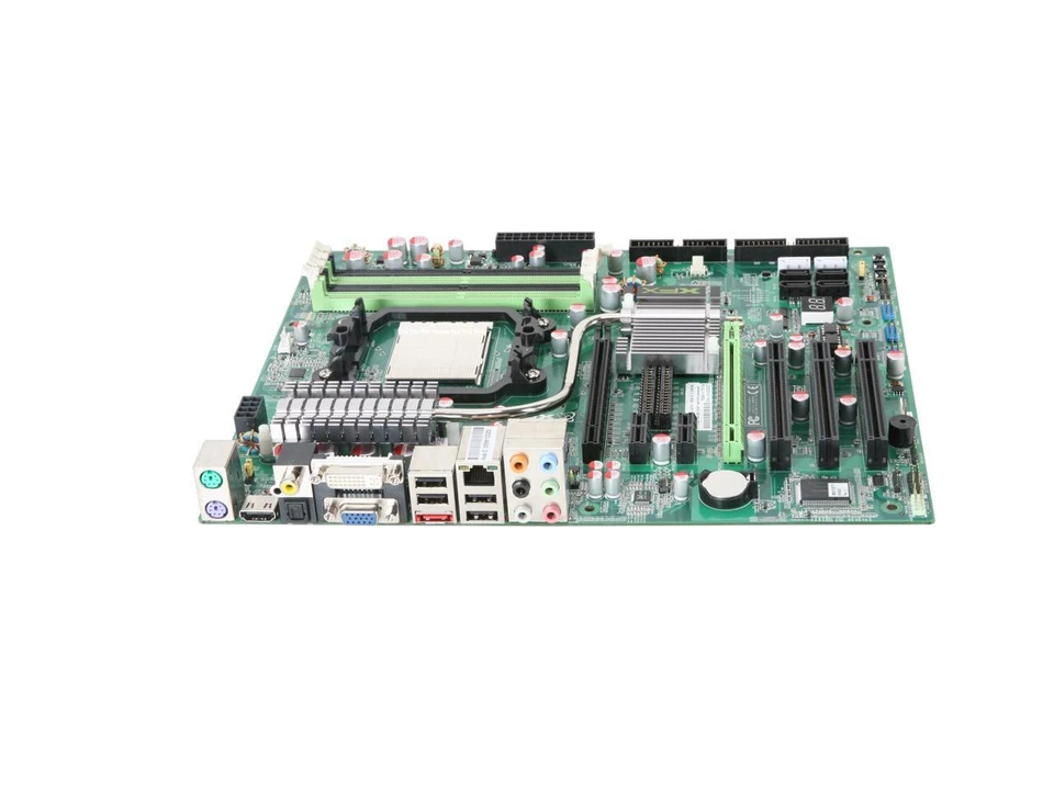 XFX nForce 750a AM2+/AM2 NVIDIA HDMI ATX AMD Motherboard MD-A72P-7509 - Image 3 of 4