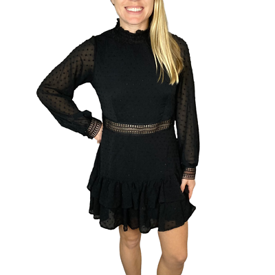 slim fit dress slacks The Greta Dress | Black main image 1