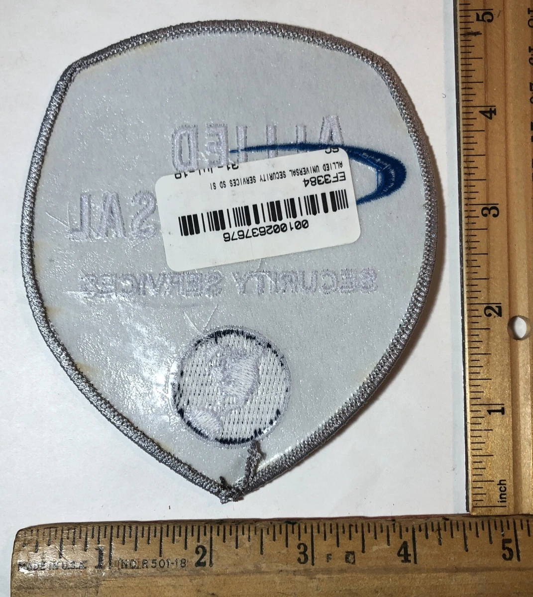Allied Universal Security Services Patch Police Guard eBay