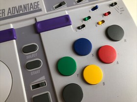 AsciiWare Ascii Super Advantage Joystick Controller Super Nintendo SNES