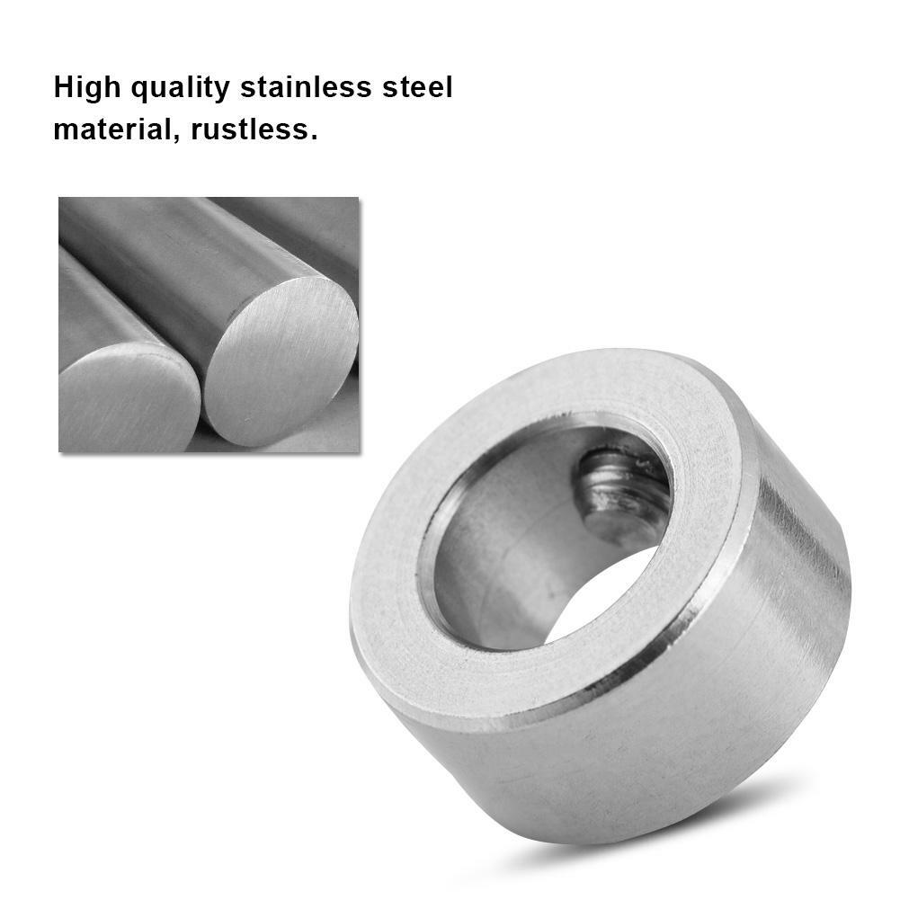 T8 8mm Lead Screw Lock Collar Stainless Steel 5PCS for 3D Printer