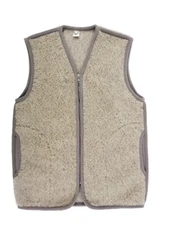 MEN Woollen WAISTCOAT, VEST  MERINO WOOL 100%  HYPOALLERGENIC GOOD GIFT!!! 