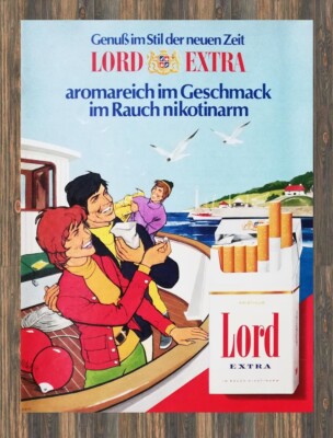Lord Extra - Advertising Advertisement Original Advertising 1974 (5) Boat Tour