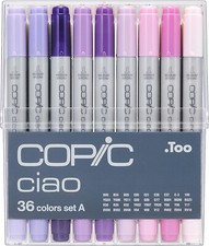 Copic Ciao Markers 36 Piece Set , Set A