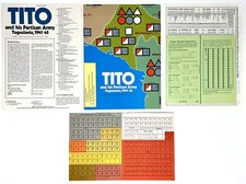 SPI - TITO and his Partisan Army Yugoslavia, 1941-45 (1980)