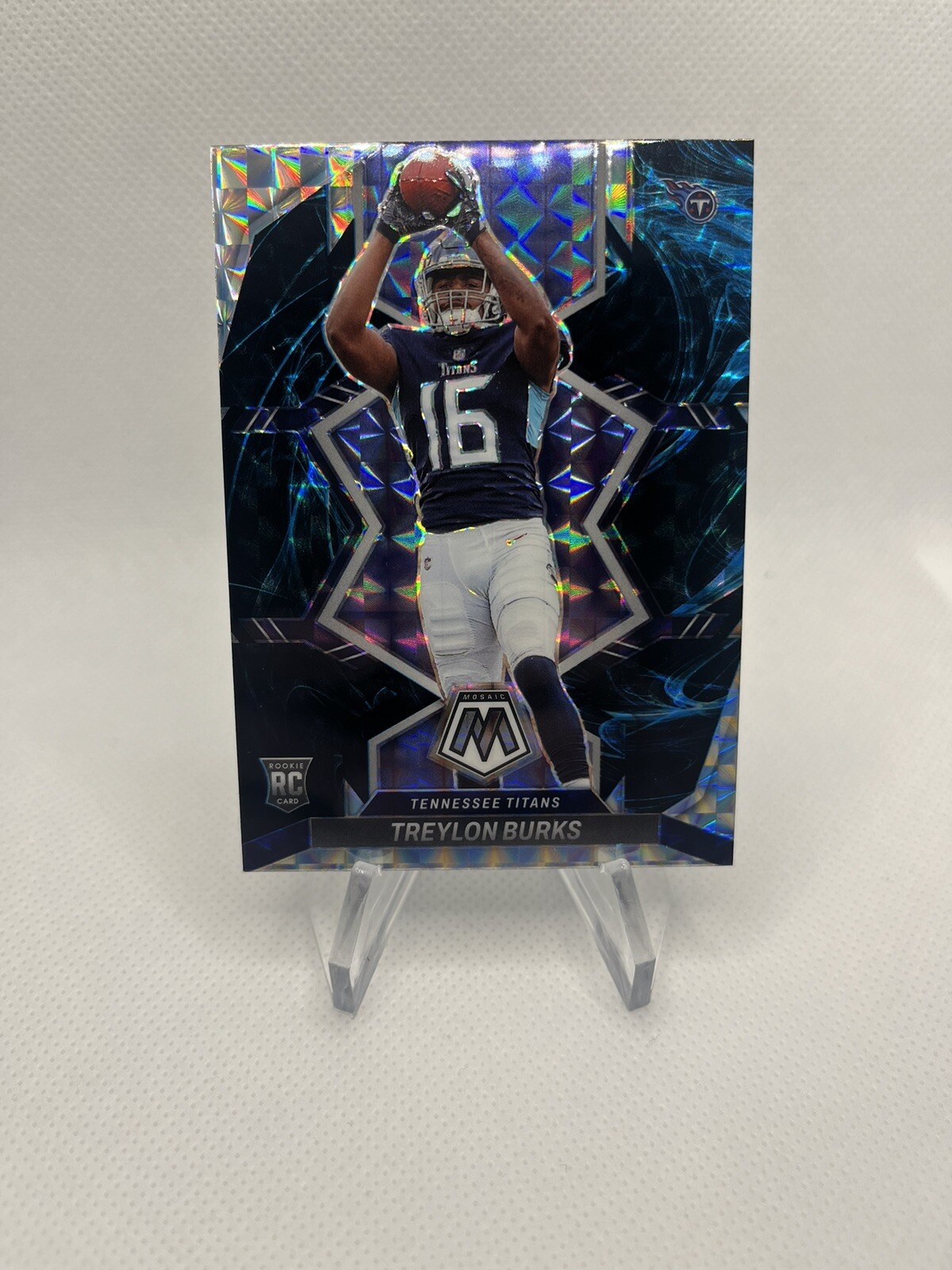 Treylon Burks 2022 Mosaic GENESIS True Rookie #315 Tennessee Titans RC SSP