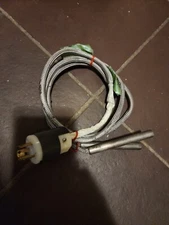 2 WATLOW  FIREROD Cartridge Heater 1/2" x 4" Long 240V 250W w 15A  Plug