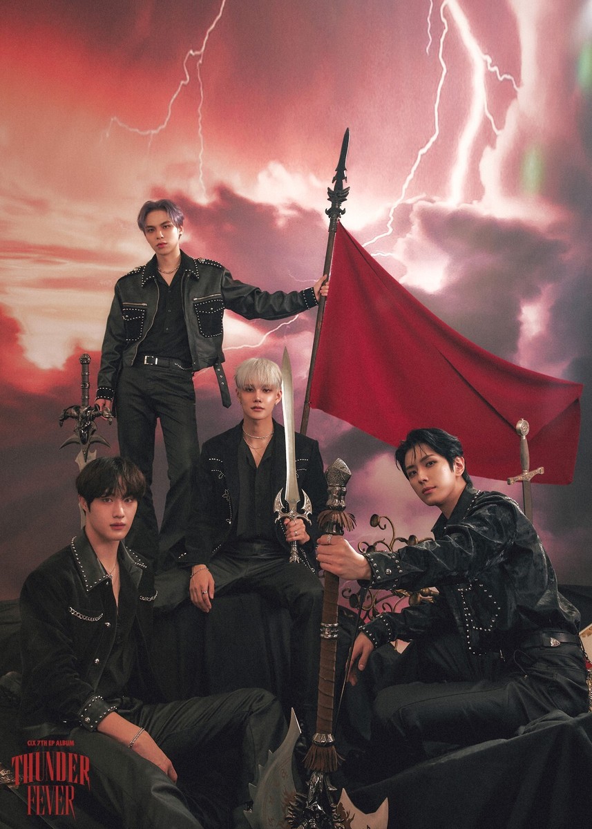 K-POP CIX 7th EP Album THUNDER FEVER Random Ver. CD+Book+P