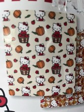 Hello Kitty Fall Autumn Throw Plush Blanket 60x70 2 Pack