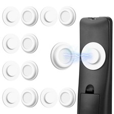 AMAZYC-US 6 Pack Magnetic Remote Control Holder &ndash; Upgraded Circle White