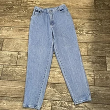 Vintage Gitano High Waist Mom Jeans 16  (32x31) Light Denim Tapered 80s 90s