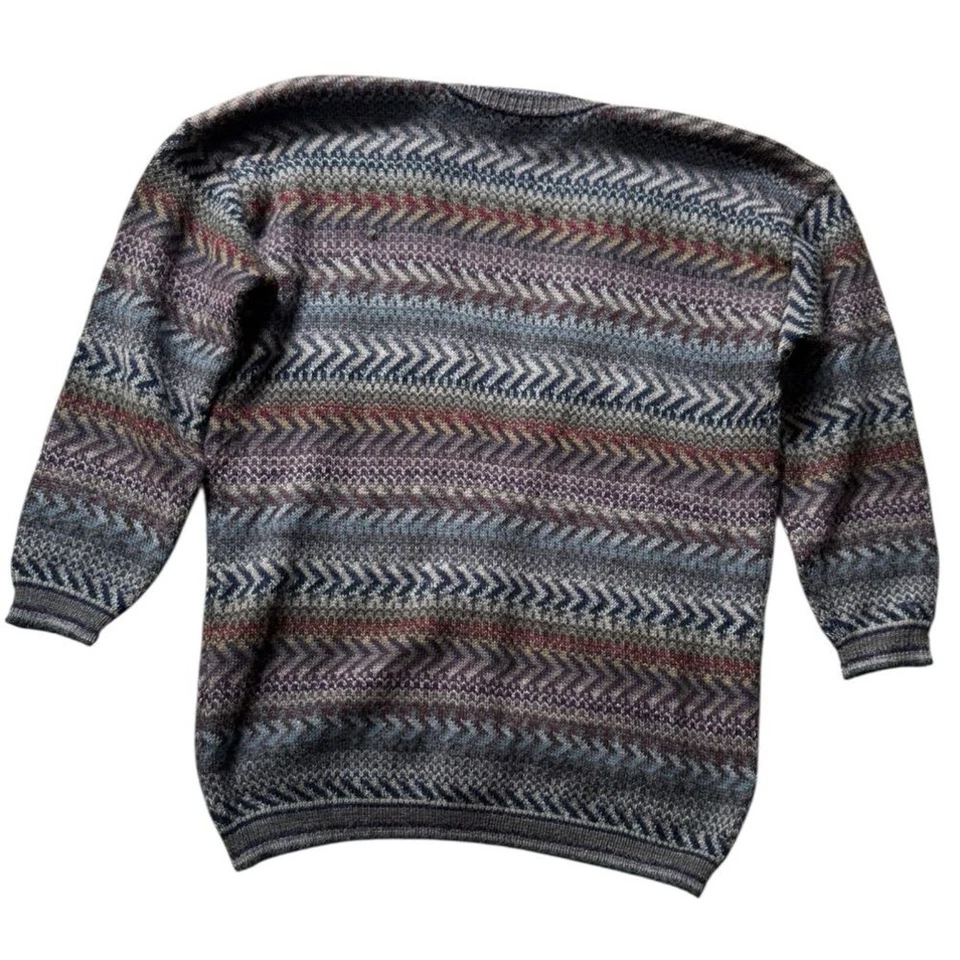 Peruvian Connection Vintage Alpaca Buttoned Cardigan size M - Image 3 of 4