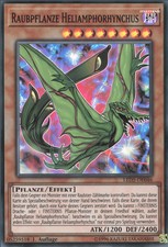 YuGiOh Raubpflanze Heliamphorhynchus LED5-DE046 Super Rare Played 1st