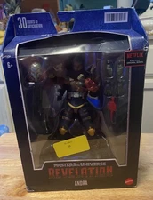 New/Sealed Andra MOTU, Master Of The Universe Masterverse Revelation, Mattel