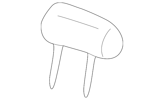 Genuine Honda Headrest 82160-SCA-A14ZC