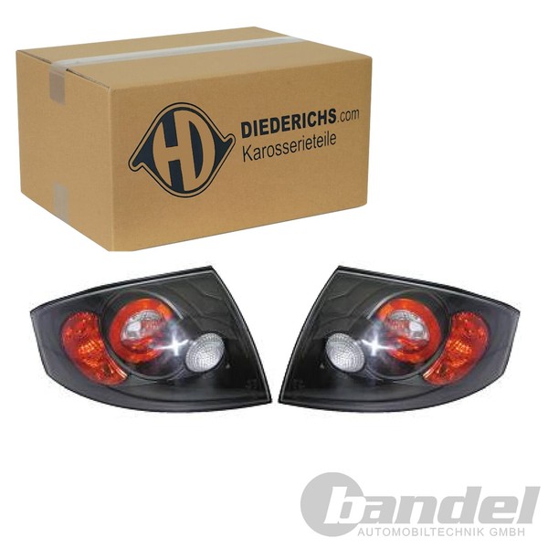 Diederichs HD Tuning RÜCkleuchten Klarglas Schwarz Passend FüR Audi TT | 1040195-image