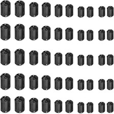 50PCS Ferrite Ring Core Ferrite Beads Clip RFI EMI Noise Suppressor Cable Clip f