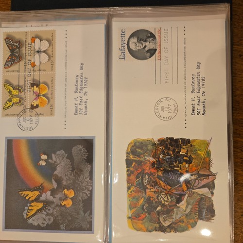 Philatelic First Day Covers 1976-'77-'78 With Certificate Of Authenticity - Picture 8 of 12