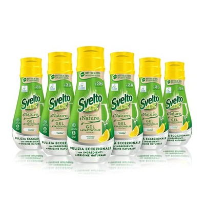 Svelto Ecolabel Geschirrspüler mit Zitrone, 216 Waschgänge, 4600 g