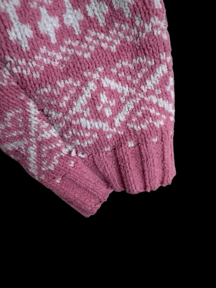 Suéter Reference Point New York Mujer Talla 1X Rosa Estilo Preppy Foto 3 de 4