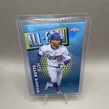 2025 Topps Chrome All-Etch Mookie Betts CAE-9 Los Angeles Dodgers Baseball