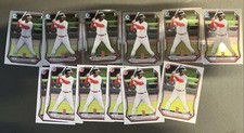 2026 Bowman Baseball Justin Gonzales 1st Chrome Paper Lot Boston Red Sox
