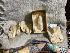 Vintage Baby Shoes Lot - 3 Complete Pairs And A Sock