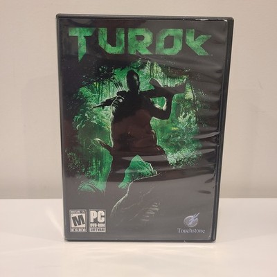 Turok (PC DVD-ROM, 2008) First Person Shooter Dinosaur Hunter Game Complete