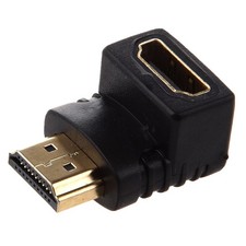 adapter 90 degree right angle L - type (bottom)black Y6G83466