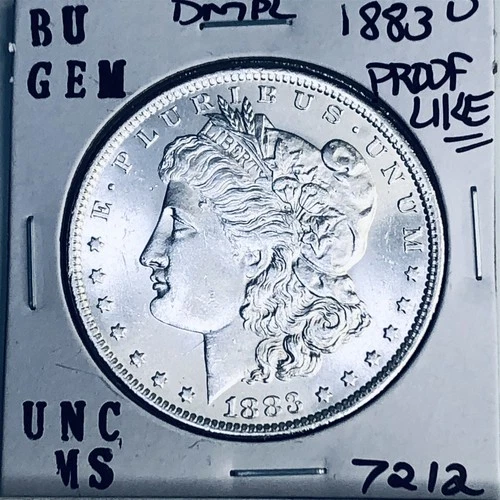 1883 O BU GEM MORGAN SILVER DOLLAR UNC MS+++ U.S. MINT RARE COIN 7212