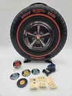 Hot Wheels Redline 1968 Rally Case Paddy Wagon Car Buttons Decals Vintage Lot