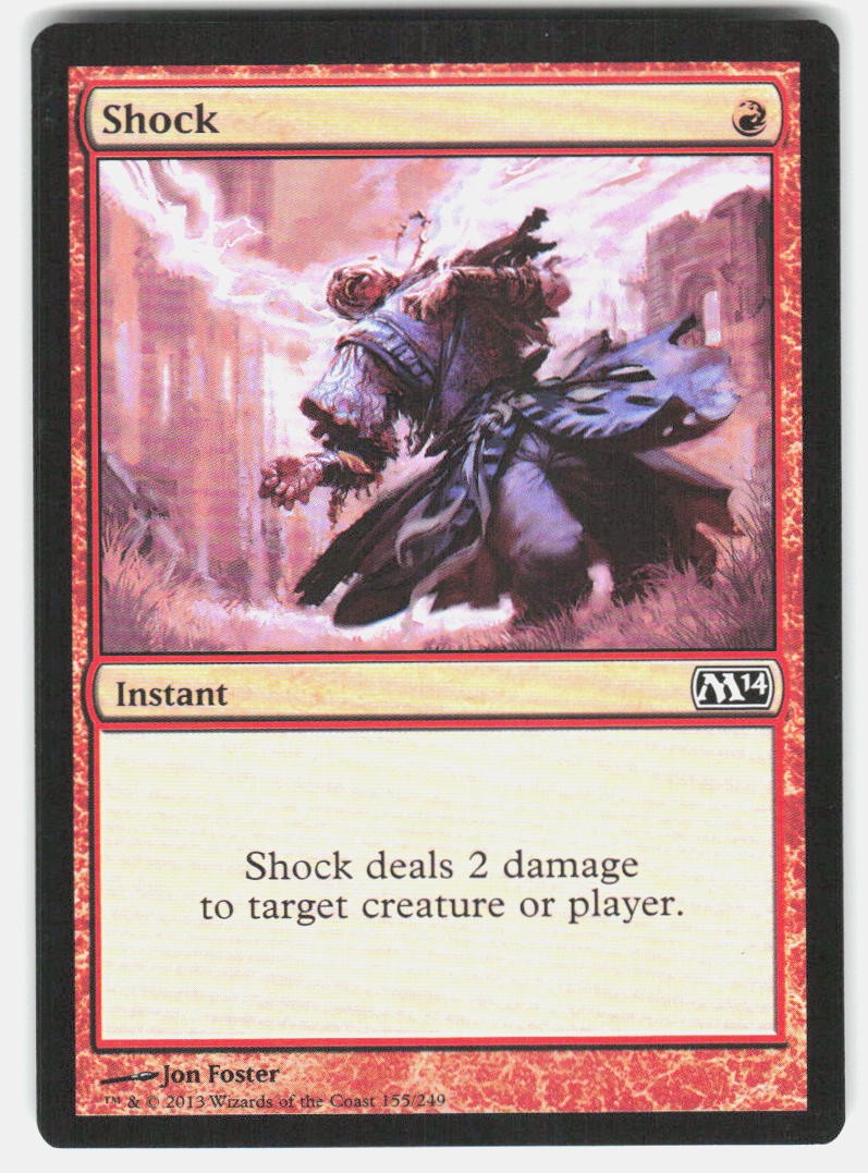 Shock 155 C Magic 2014 (M14) NM MTG