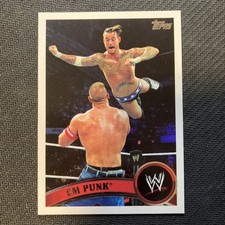 2011 Topps WWE CM Punk #25 WWF UFC