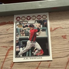 Topps 2008 Topps J.R. Towles Rookie RC #4/20 Houston Astros Baseball Card. rookie card picture