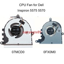 For Dell Inspiron 15 5570 5575 CPU Cooling CPU Fan 07MCD0 P75F 0FX0M0 FX0M0