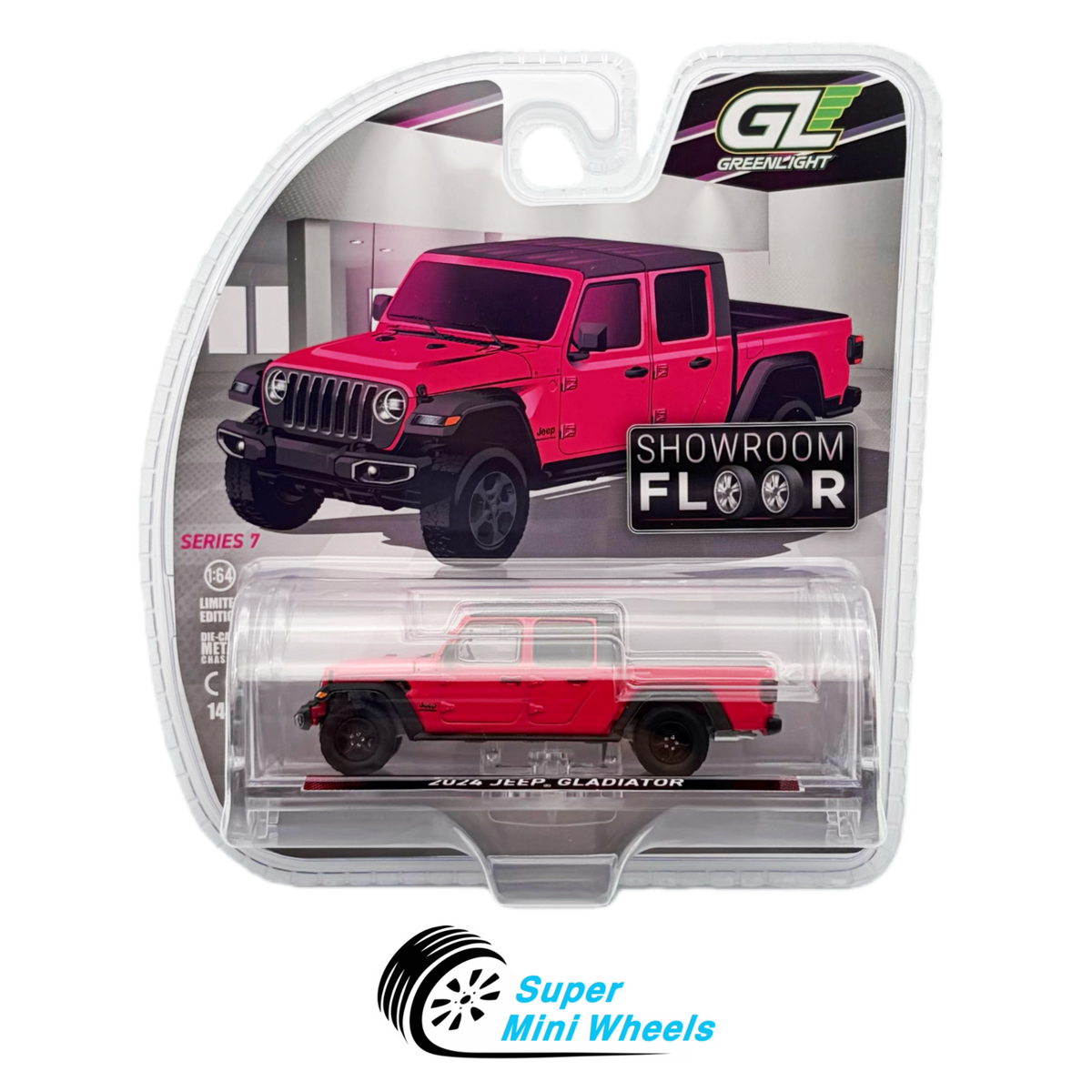 Greenlight 1:64 2024 Jeep Gladiator Red #68070-F | eBay
